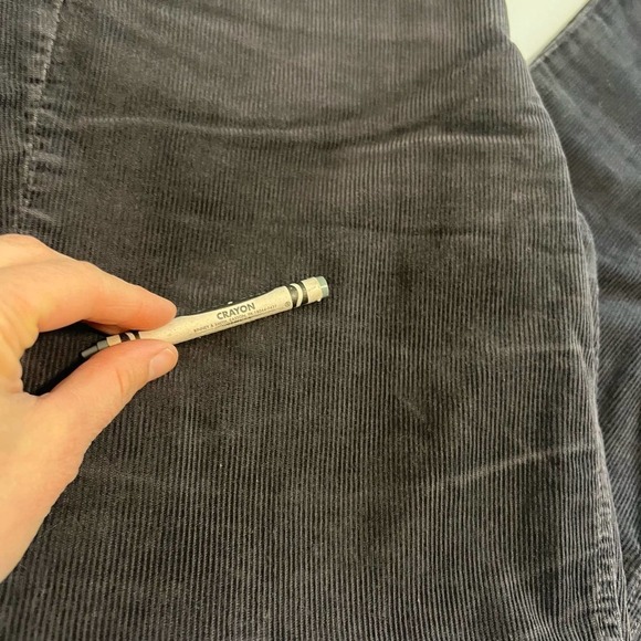 J. Crew Vintage Matchstick skinny leg corduroy dark gray 28S - Picture 2 of 12